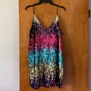 ERAS TOUR Sequin Sparkle Mini Dress